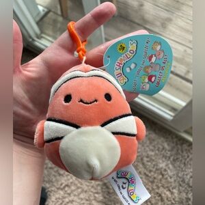 NWT Ricky squishmallow clip